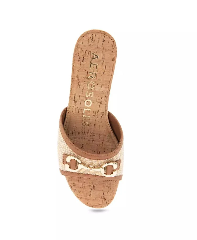 商品Aerosoles|Women's Wava Round Toe Wedge Sandals,价格¥416,第4张图片详细描述
