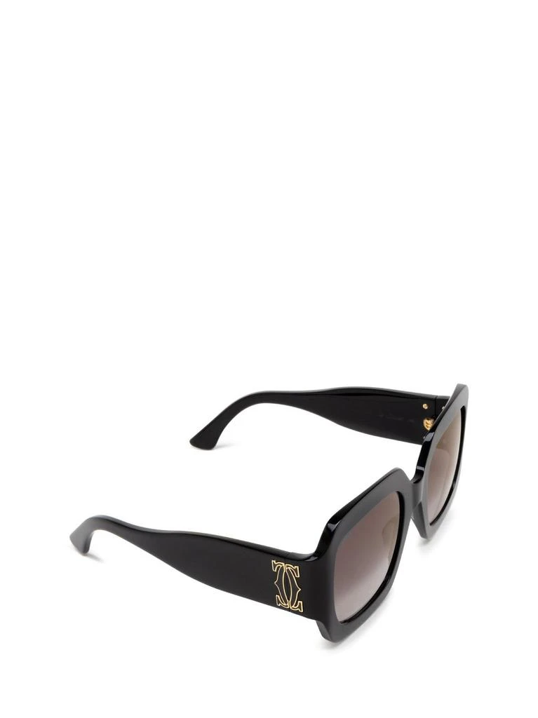 商品Cartier|Cartier Geometric Frame Sunglasses,价格¥3163,第2张图片详细描述