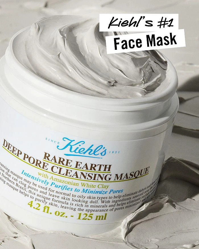Kiehl's Since 1851 Rare Earth Deep Pore Cleansing Mask 4.2 oz. 6