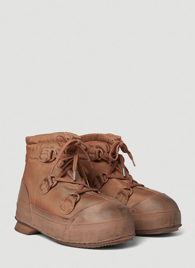 商品Acne Studios|Lace Up Boots in Brown,价格¥3849,第4张图片详细描述