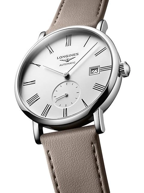 商品Longines|Elegant 39MM Stainless Steel Automatic Watch,价格¥15567,第3张图片详细描述