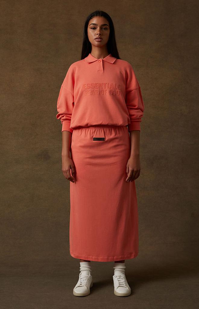Women's Coral Midi Skirt商品第6张图片规格展示