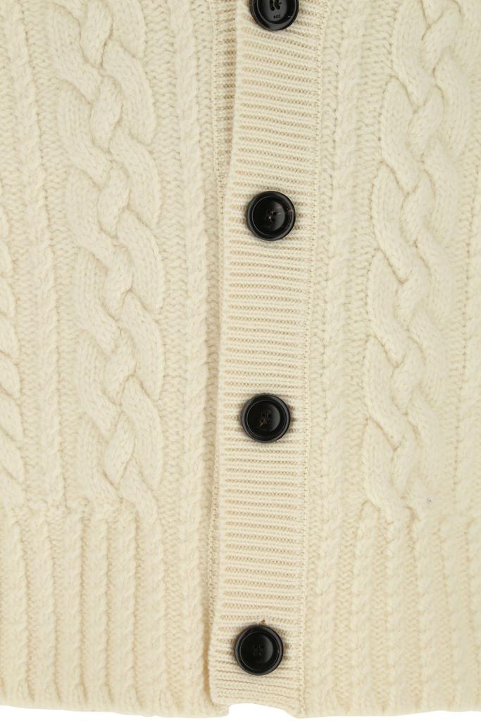 Ivory wool cardigan商品第2张图片规格展示