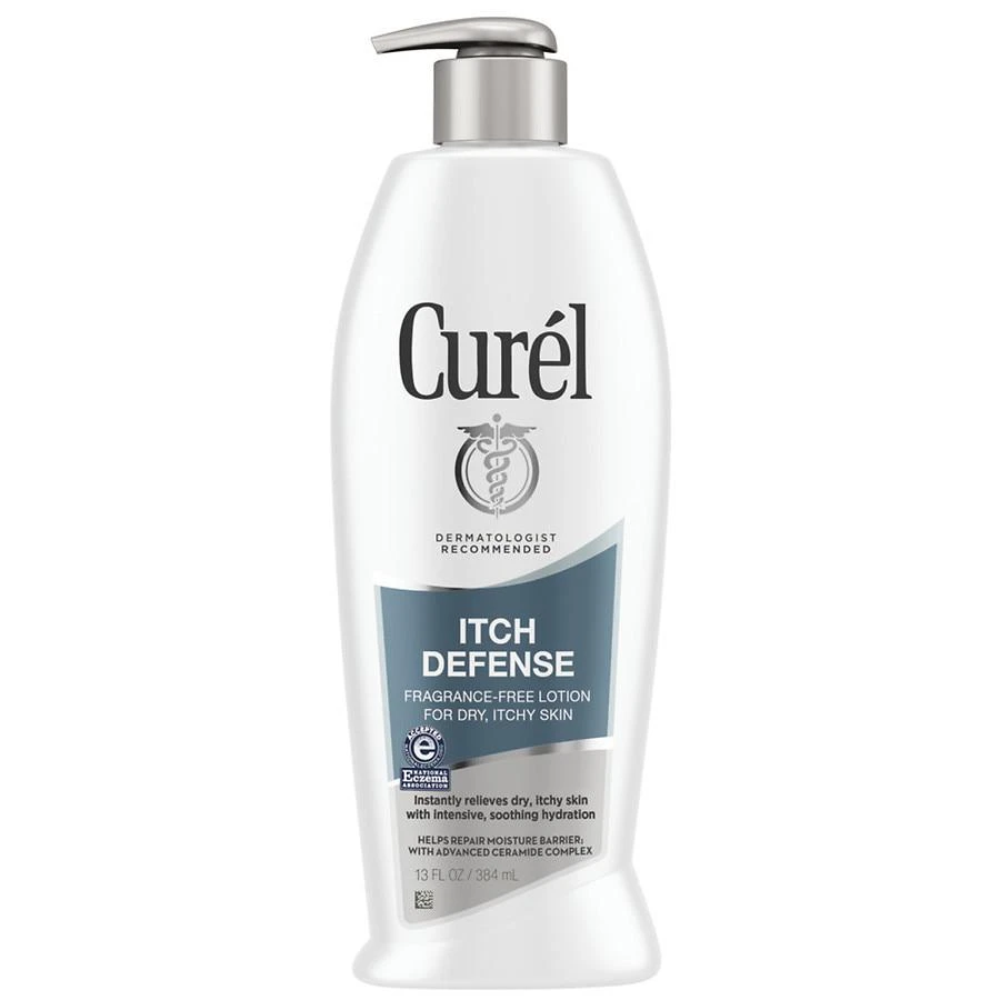 商品Curel|Itch Defense Body Lotion for Dry Itchy Skin Unscented,价格¥61,第1张图片