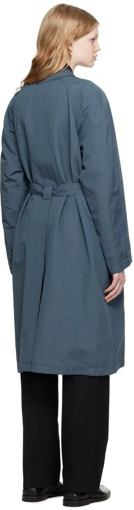 商品Lemaire|Blue Belted Lightweight Coat,价格¥5010,第3张图片详细描述