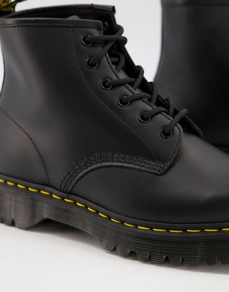 商品Dr. Martens|Dr Martens 101 6 eye bex boots in black,价格¥725,第3张图片详细描述