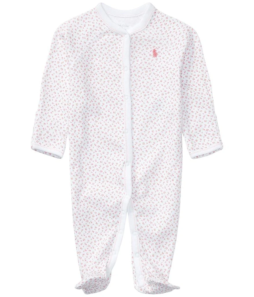 商品Ralph Lauren|Floral Cotton Coverall (Infant),价格¥294,第1张图片