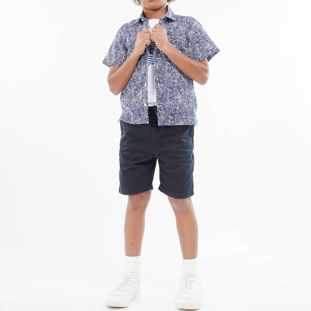 商品Barbour|Barbour Boys' Braithwaite Shirt - Inky Blue,价格¥110,第2张图片详细描述