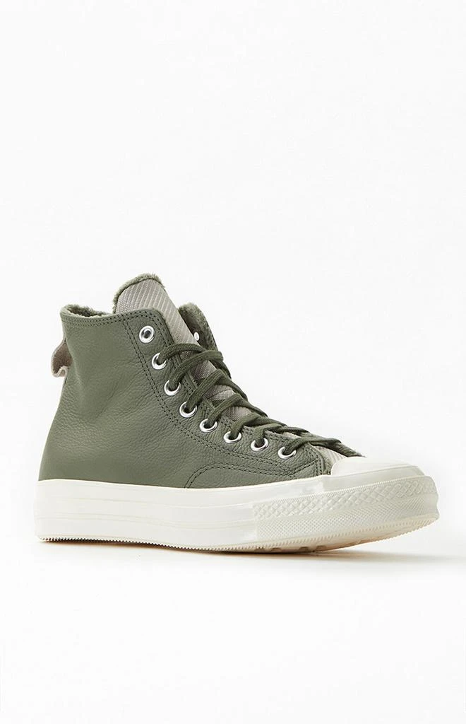 商品Converse|Green Chuck Taylor 70 Counter Climate High Top Sneakers,价格¥595,第2张图片详细描述