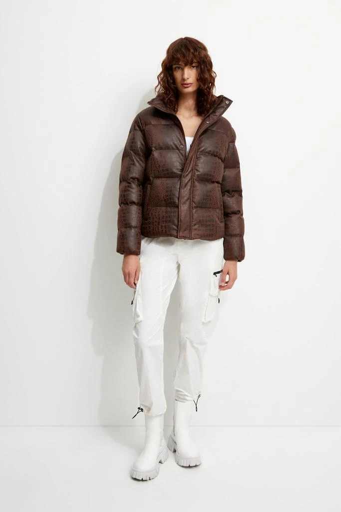 商品Unreal Fur|Croc Illusion Jacket,价格¥1436,第2张图片详细描述