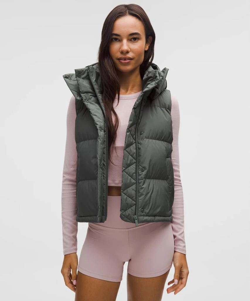 Wunder Puff 600-Down-Fill Cropped Vest 商品