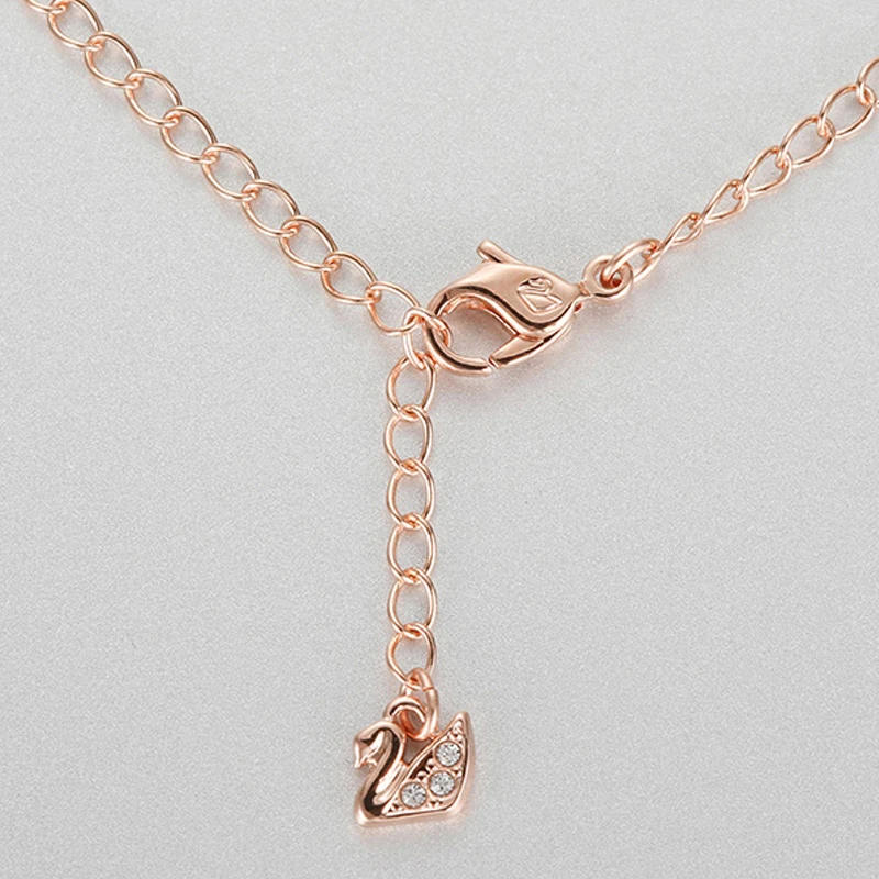 Swarovski 施华洛世奇 女士镀玫瑰金色束颈项链 5392925 商品
