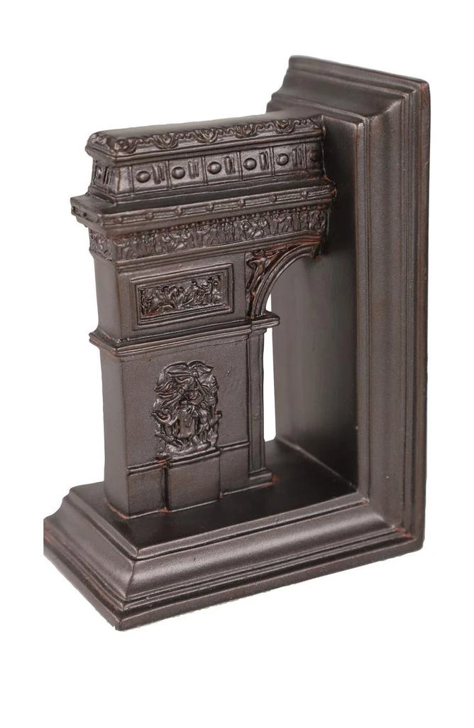 商品SONOMA SAGE HOME|Brown Fiberglass Rustic Architecture Bookend - Set of 2,价格¥518,第2张图片详细描述