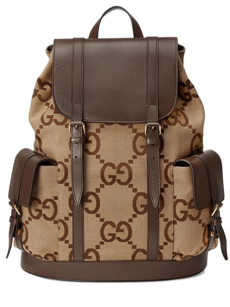 商品Gucci|Backpack with jumbo gg,价格¥15429,第1张图片