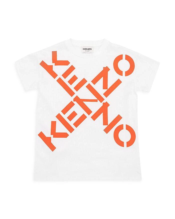 商品Kenzo|Boys' Short Sleeve Maxi X Logo T-Shirt - Little Kid, Big Kid,价格¥404,第1张图片