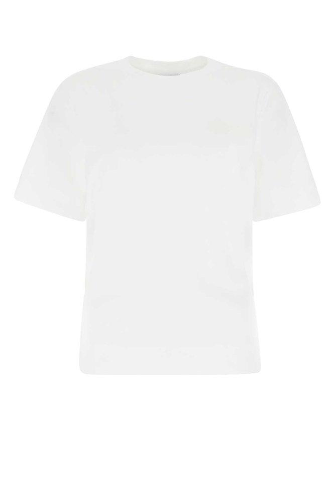 Ganni Logo Print Crewneck T-Shirt商品第1张图片规格展示