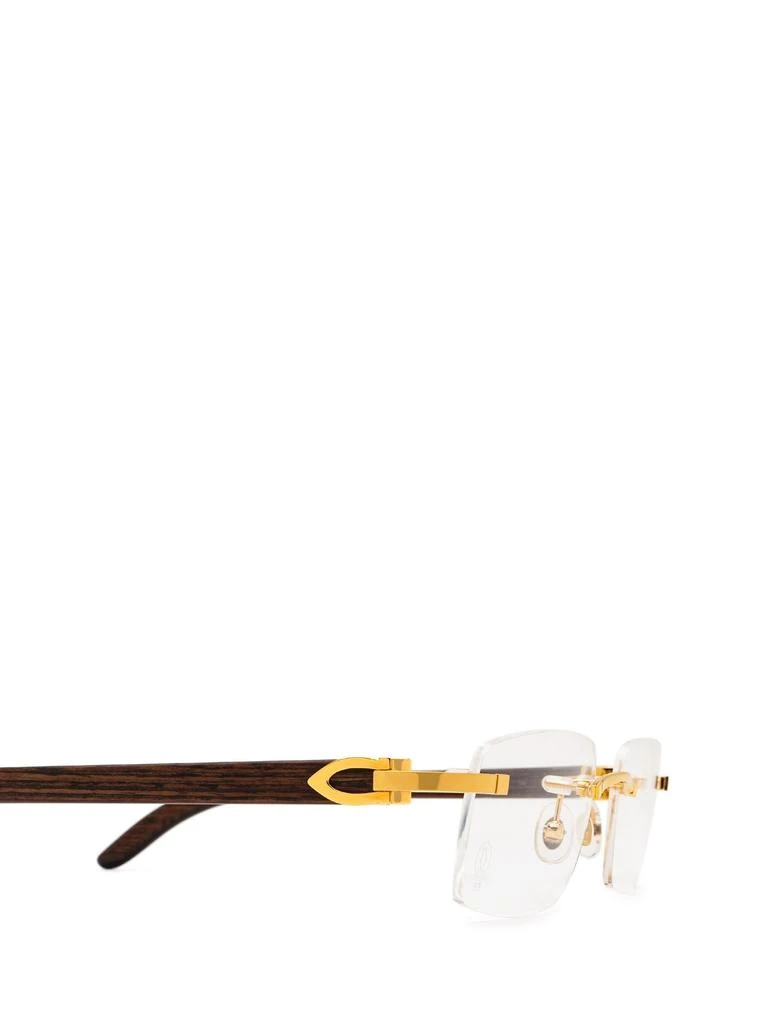 商品Cartier|Cartier Rimless Rectangular Frame Glasses,价格¥17258,第3张图片详细描述