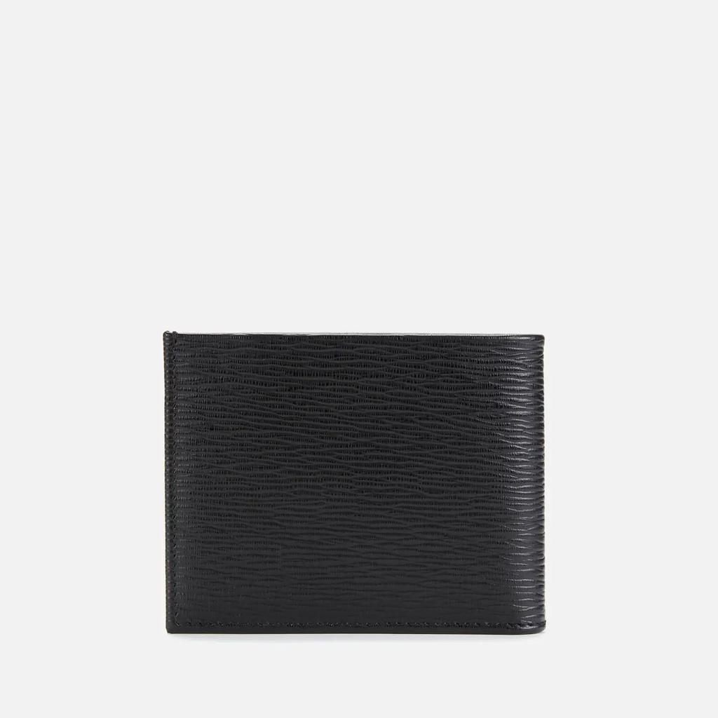 商品Salvatore Ferragamo|Salvatore Ferragamo Men's Gancini Bicolour Wallet - Black,价格¥2588,第4张图片详细描述