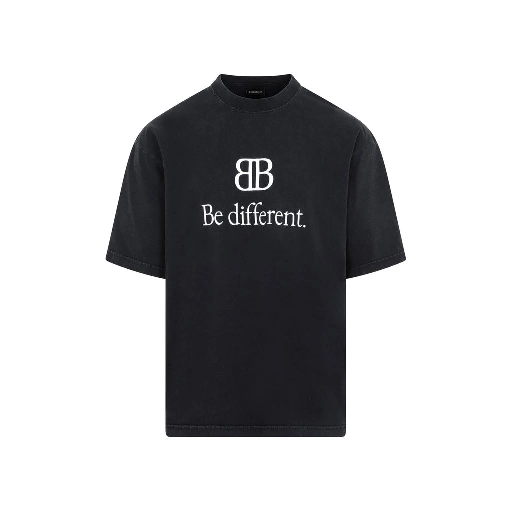 商品Balenciaga|BALENCIAGA  BE DIFFERENT T-SHIRT TSHIRT,价格¥2970,第1张图片