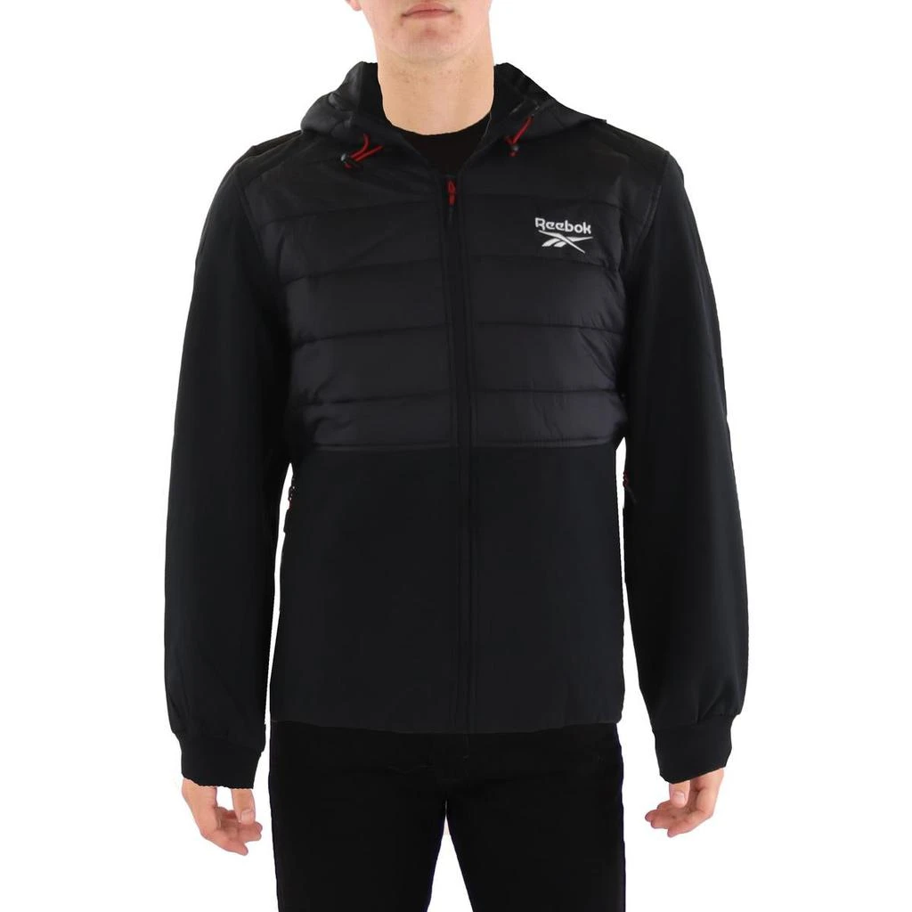 商品Reebok|Reebok Mens Outdoor Athletic Soft Shell Jacket,价格¥233,第1张图片