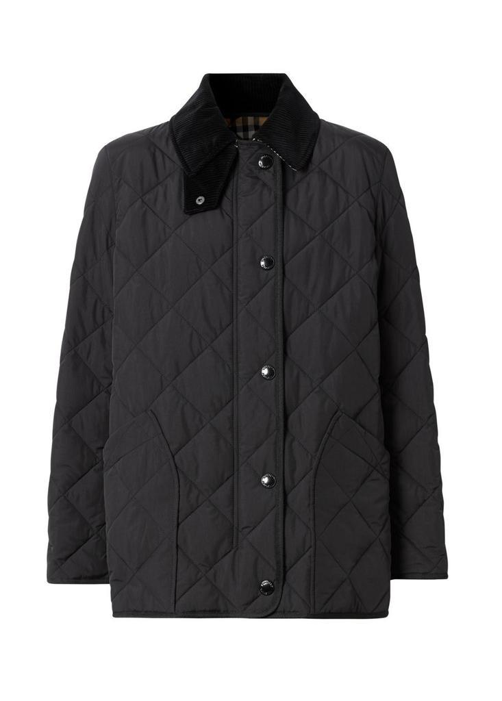 商品Burberry|Diamond quilted thermoregulated barn jacket,价格¥7552,第1张图片
