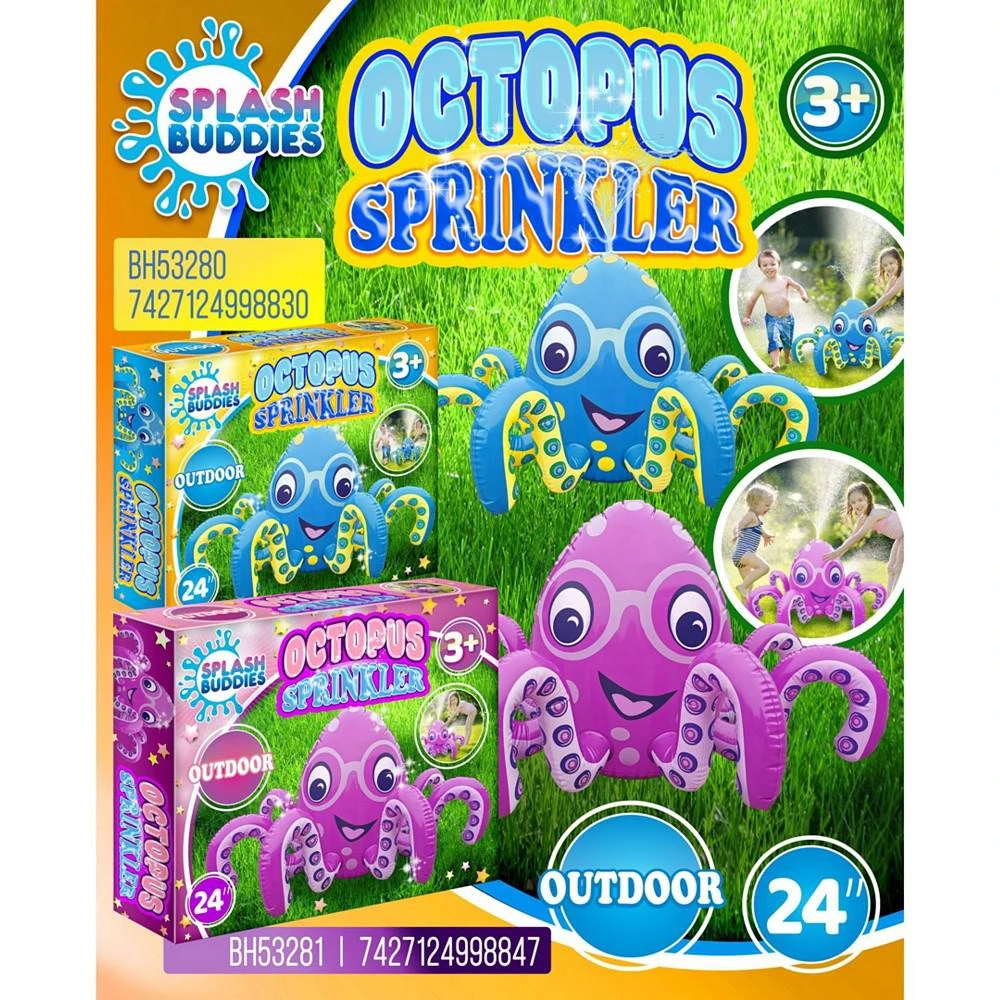 商品Splash Buddies|Octopus inflatable Sprinkler,价格¥186,第2张图片详细描述