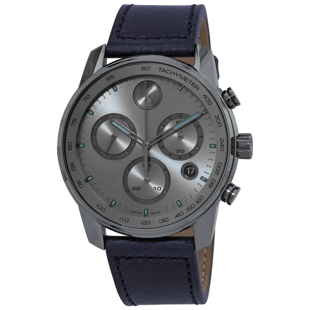 商品Movado|Bold Verso Chronograph Quartz Grey Dial Men's Watch 3600909,价格¥4349,第1张图片