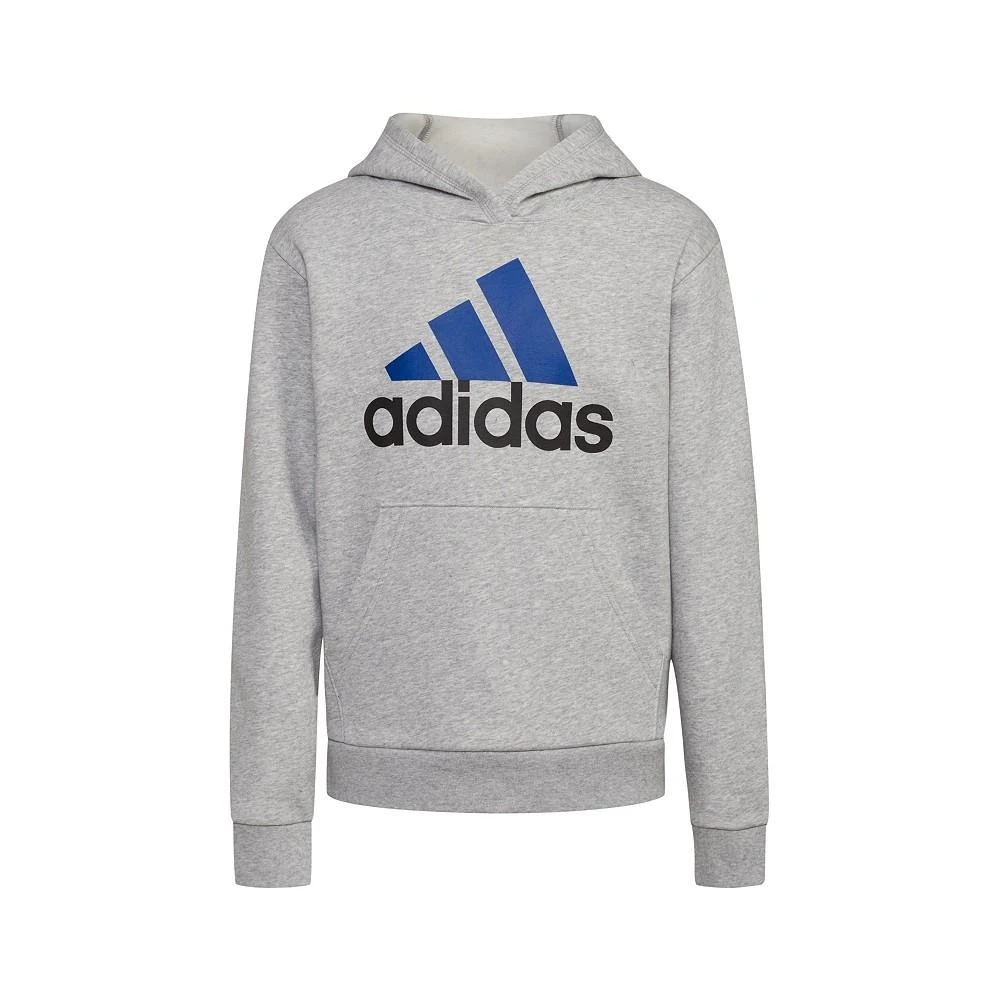 商品Adidas|Little Boys Long Sleeve Essential Heather Fleece Hoodie,价格¥258,第5张图片详细描述