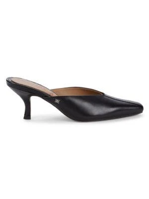 商品Sam Edelman|Tev Leather Slip-On Pumps,价格¥554,第1张图片