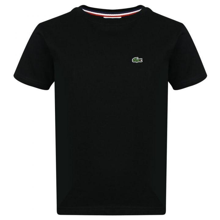 商品Lacoste|Black T Shirt,价格¥170-¥254,第1张图片