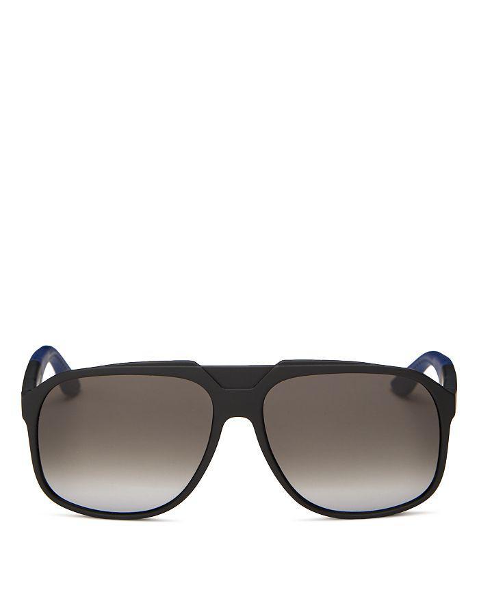 商品Salvatore Ferragamo|Men's Aviator Sunglasses, 61mm,价格¥1762,第3张图片详细描述