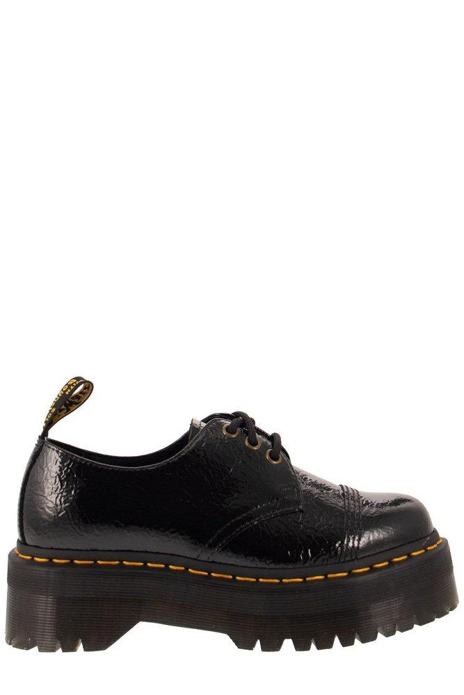 商品Dr. Martens|Dr. Martens 1461 Distressed Platform Lace-Up Shoes,价格¥1238,第1张图片