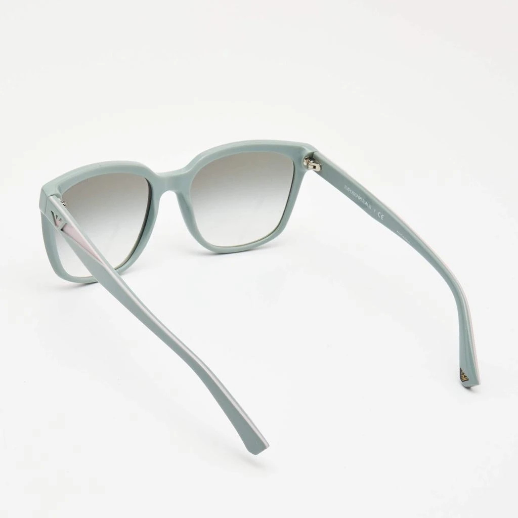 商品Emporio Armani|Emporio Armani Tea Green Gradient Square Sunglasses,价格¥1109,第3张图片详细描述