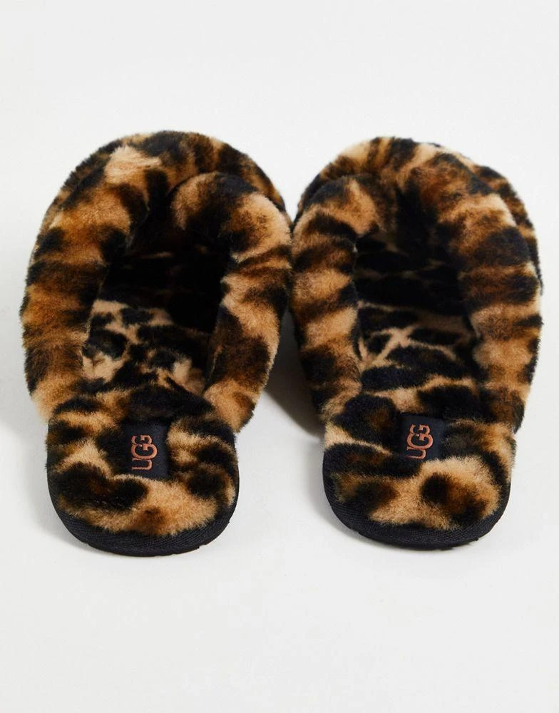 商品UGG|UGG Scuffita slippers in panther print,价格¥439,第3张图片详细描述