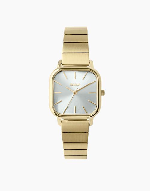 商品Madewell|Breda Gold-Plated Esther Watch,价格¥942,第1张图片