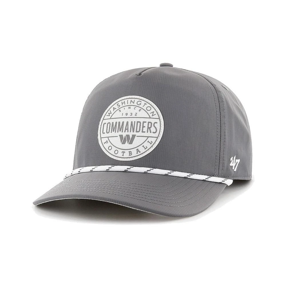 商品47 Brand|Men's Black Washington Commanders Suburbia Hitch Adjustable Hat,价格¥279,第1张图片