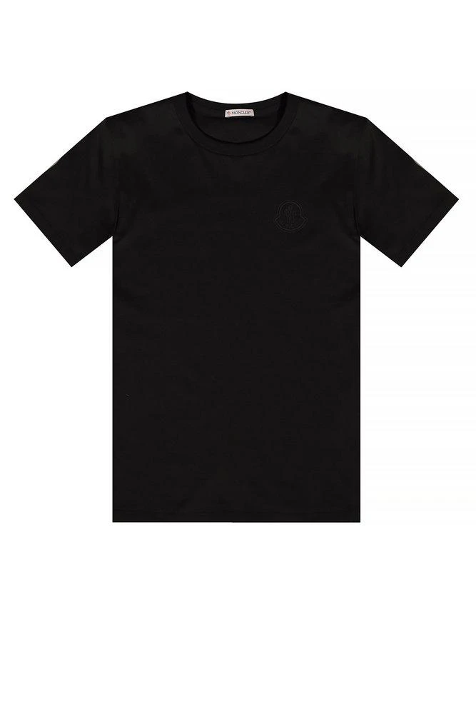 商品Moncler|Moncler Logo Patch Crewneck T-Shirt,价格¥1801,第1张图片