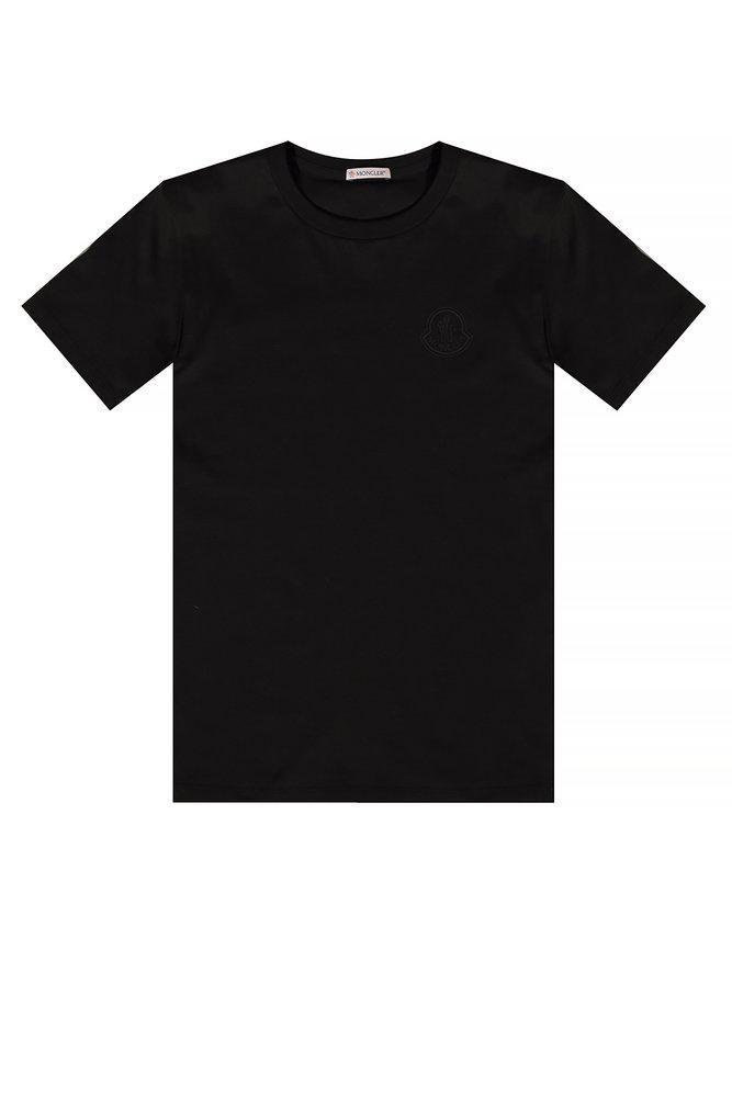 商品Moncler|Moncler Logo Patch Crewneck T-Shirt,价格¥1635,第1张图片