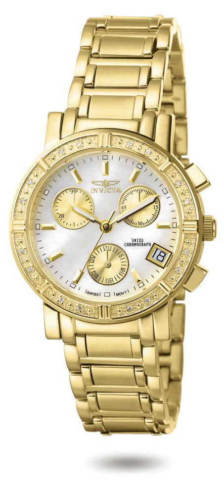 Invicta Wildflower Ladies Chronograph Quartz Watch 4720商品第1张图片规格展示