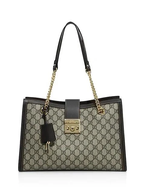 商品Gucci|Padlock GG Medium Shoulder Bag,价格¥15745,第1张图片