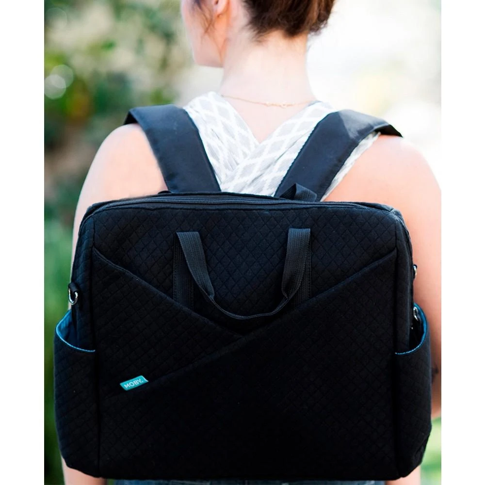 商品MOBY WRAP|Moby Destination Back Pack Messenger Diaper Bag,价格¥365,第4张图片详细描述