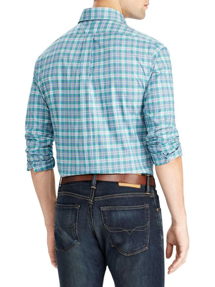 商品Ralph Lauren|Plaid Poplin Button-Down Shirt,价格¥407,第2张图片详细描述