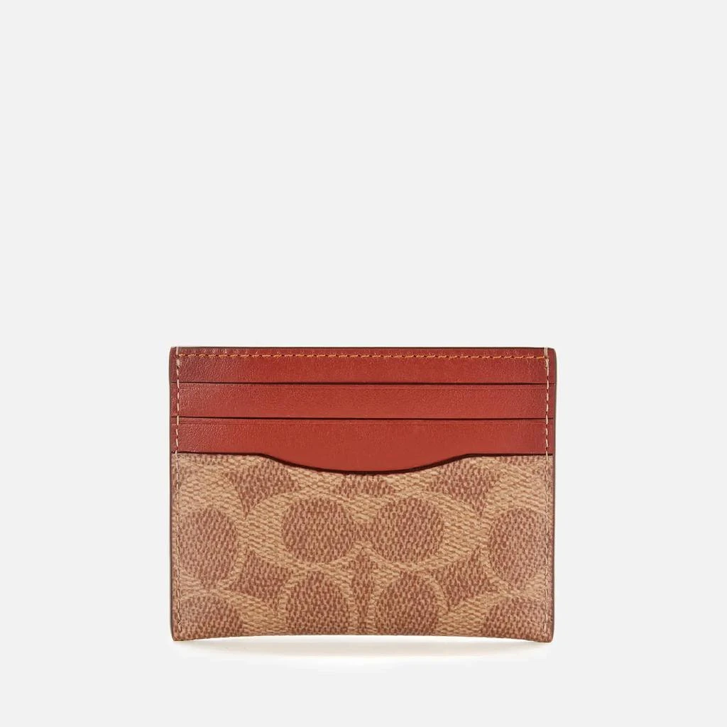 商品Coach|拼色Signature 老花卡包,价格¥400,第1张图片