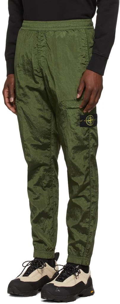 商品Stone Island|Green Nylon Cargo Pants,价格¥1392,第4张图片详细描述