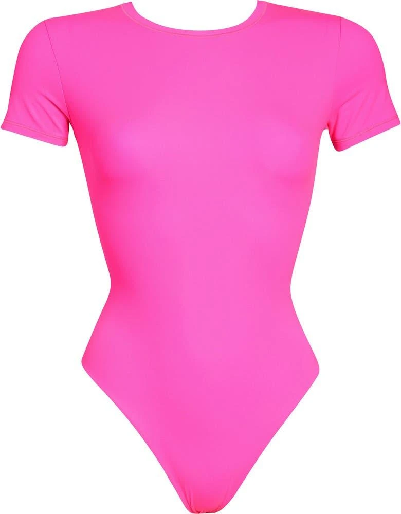 Stretch Cotton Jersey T-Shirt Bodysuit 商品
