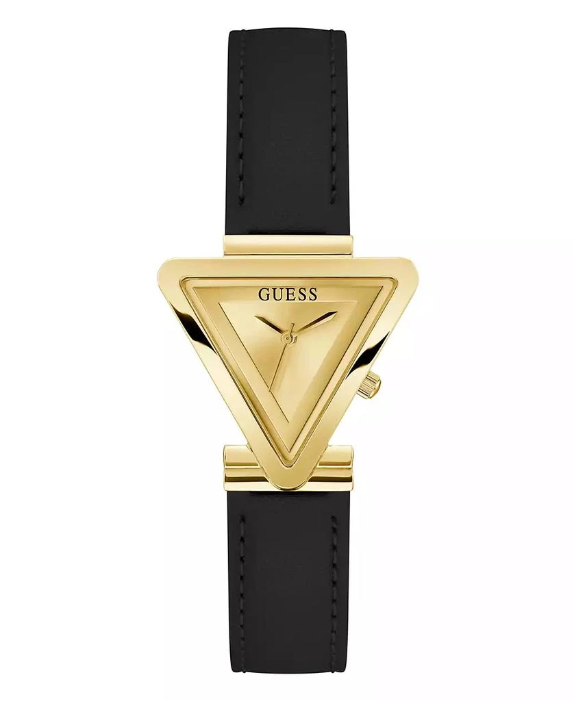 商品GUESS|Women's Analog Black Stainless Steel Watch 34mm,价格¥861,第1张图片