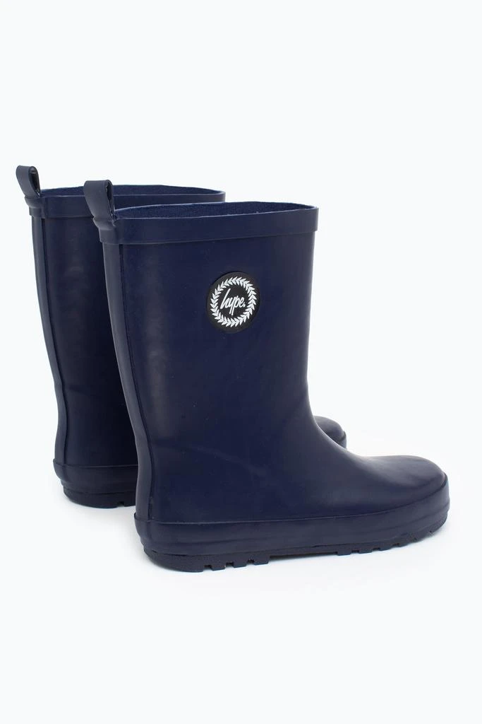 商品HYPE FOOTWEAR|HYPE KIDS UNISEX NAVY CREST WELLIES,价格¥138,第2张图片详细描述