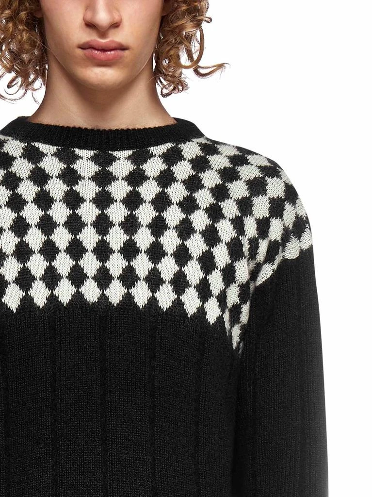 Saint Laurent Diamond Pattern Knit Sweater 商品