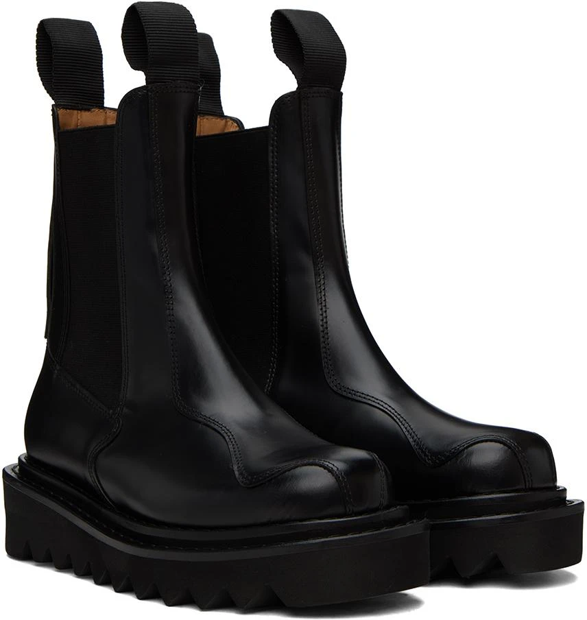 商品Toga Pulla|SSENSE Exclusive Black Boots,价格¥1351,第4张图片详细描述