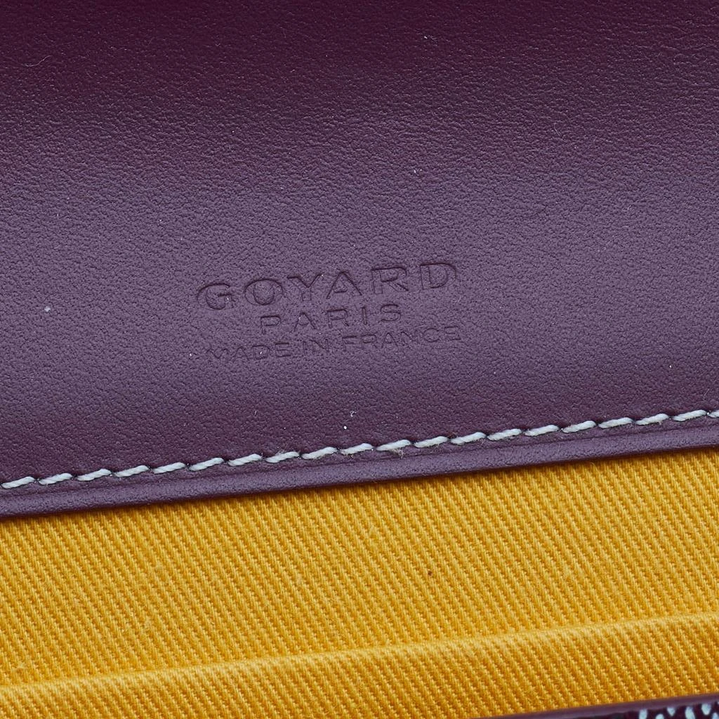 Goyard Burgundy Goyardine Coated Canvas and Leather Monte Carlo Bois Shoulder Bag 商品